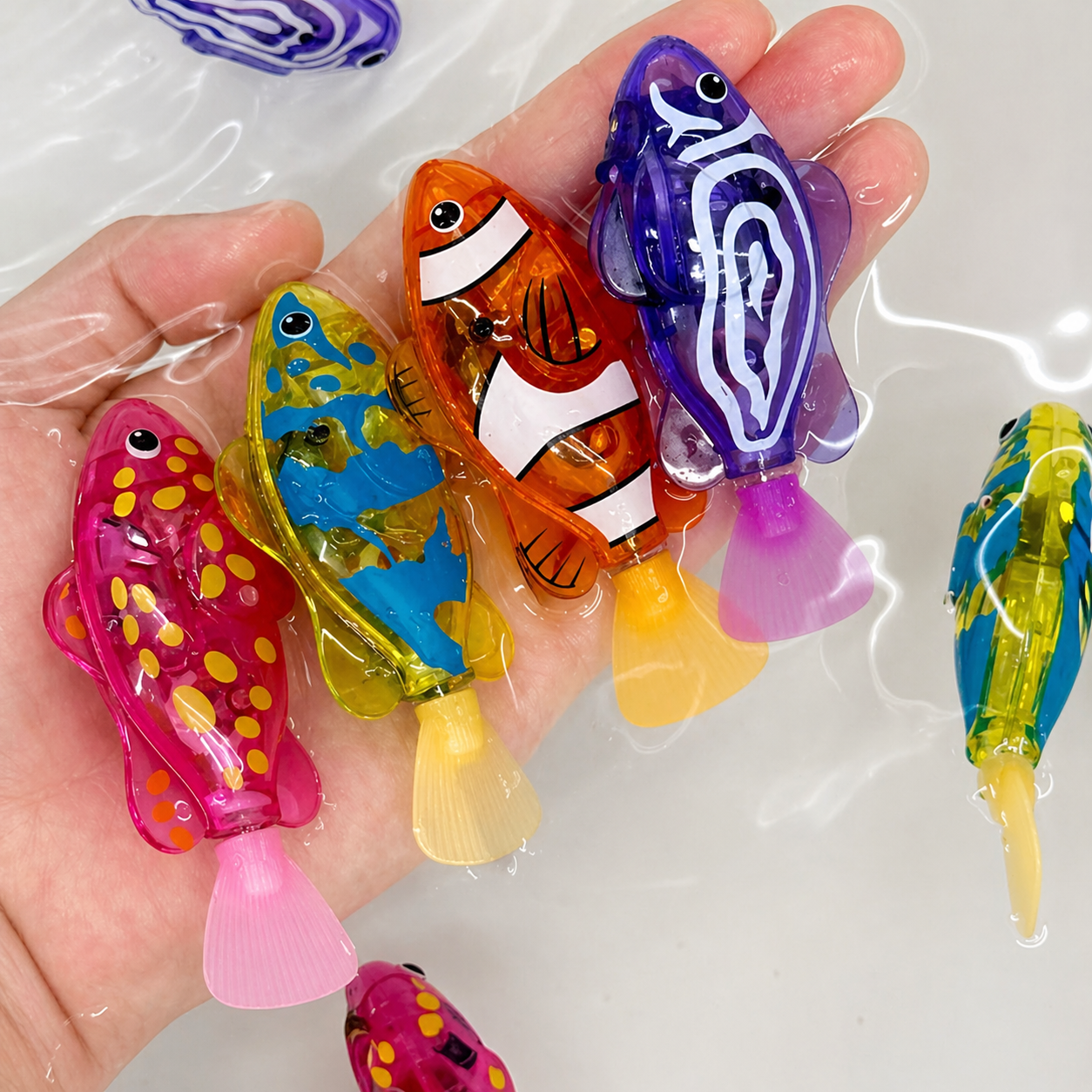 🐟 Magic Swimming Fish with Lights