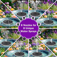 SolarGlow™ Pool Fountain Light Show