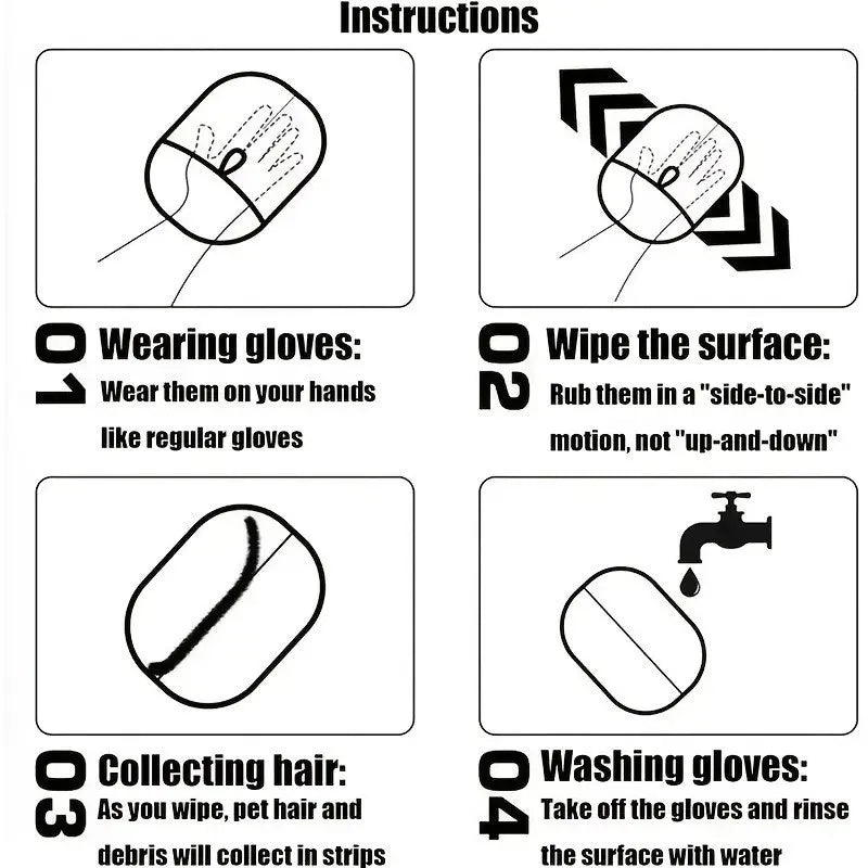 Omix™ Premium Pet Hair Removal Glove